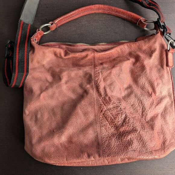 Tie dye effect leather bag - Picture 7 of 10